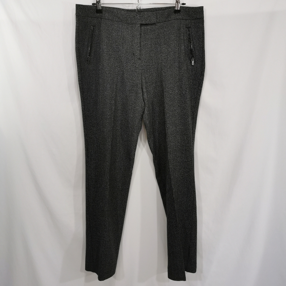 3/$20 Worthington Modern Fit High Rise Grey Trousers - Sz 12L Open To Offers